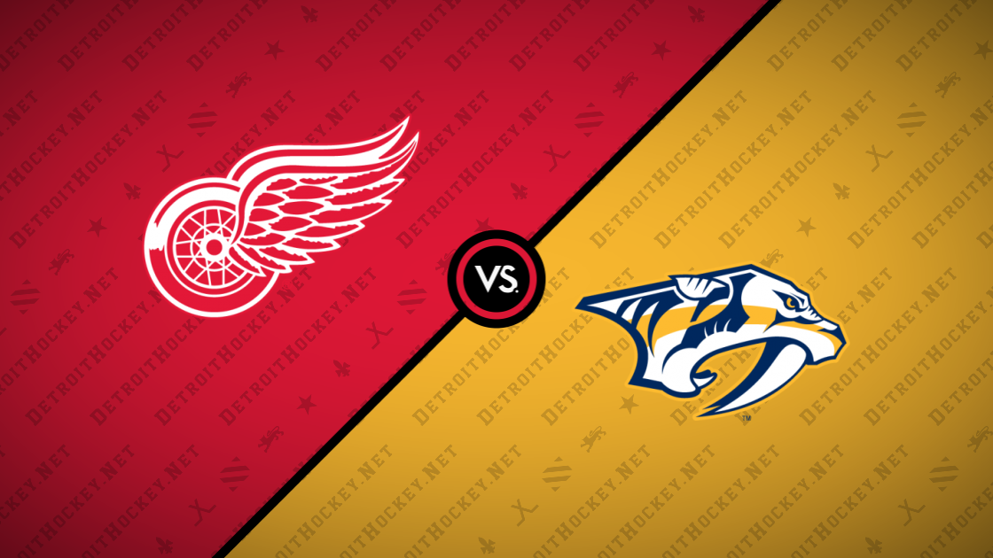 Red Wings vs. Predators, 11/26/2025 – DetroitHockey.Net