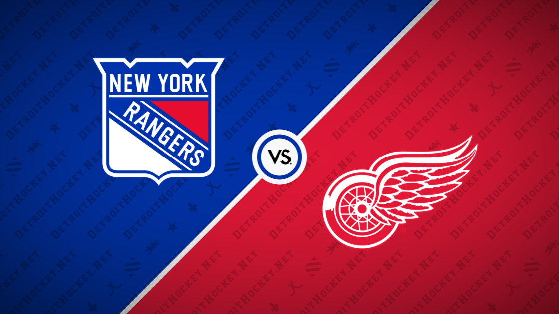 Rangers vs. Red Wings, 11/16/2025 – DetroitHockey.Net