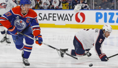 Another blown lead gives the CBJ a fourth straight loss, as the Blue Jackets fall 5-4 in overtime to the Edmonton Oilers.