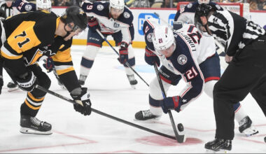 The Columbus Blue Jackets and Pittsburgh Penguins meet Friday for the second time this season. Here are five things to know before puck-drop.