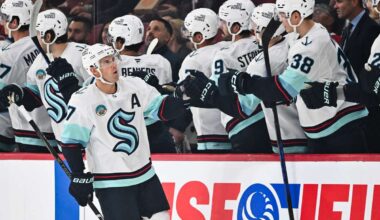 Alex Ovechkin hat-trick leads Washington Capitals while Seattle Kraken make comeback