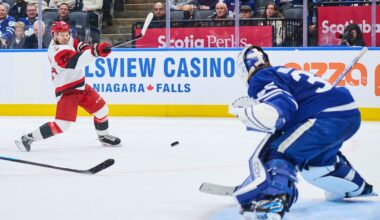 Hurricanes rally past Leafs for 5-4 win