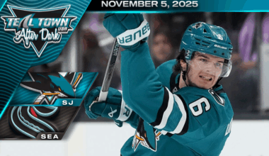 Sharks Strong, Dominate Kraken 6-1 - 11/5/2025 - Teal Town USA After Dark (Postgame)