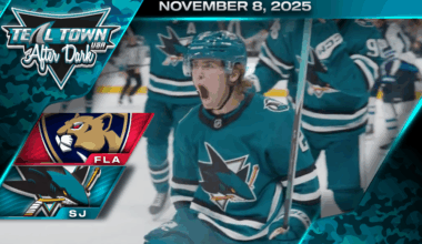 Sharks Tame Cup Champ Panthers 3-1 - 11/8/2025 - Teal Town USA After Dark (Postgame)