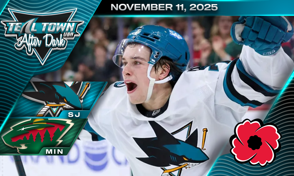 Sharks Have Magic in Minnesota, Beat Wild 2-1 - 11/11/2025 - Teal Town USA After Dark (Postgame)