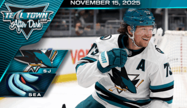 Sharks Struggle in Seattle, Fall to Kraken 4-1 - 11/15/2025 - Teal Town USA After Dark (Postgame)