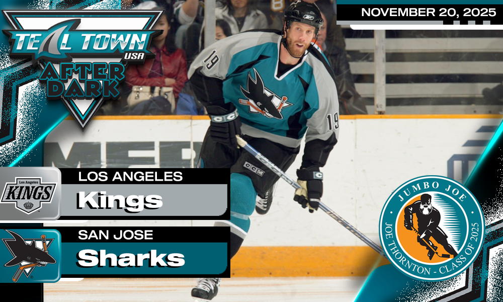 Sharks Beat LA in Shootout 4-3 - 11/20/2025 - Teal Town USA After Dark (Postgame)