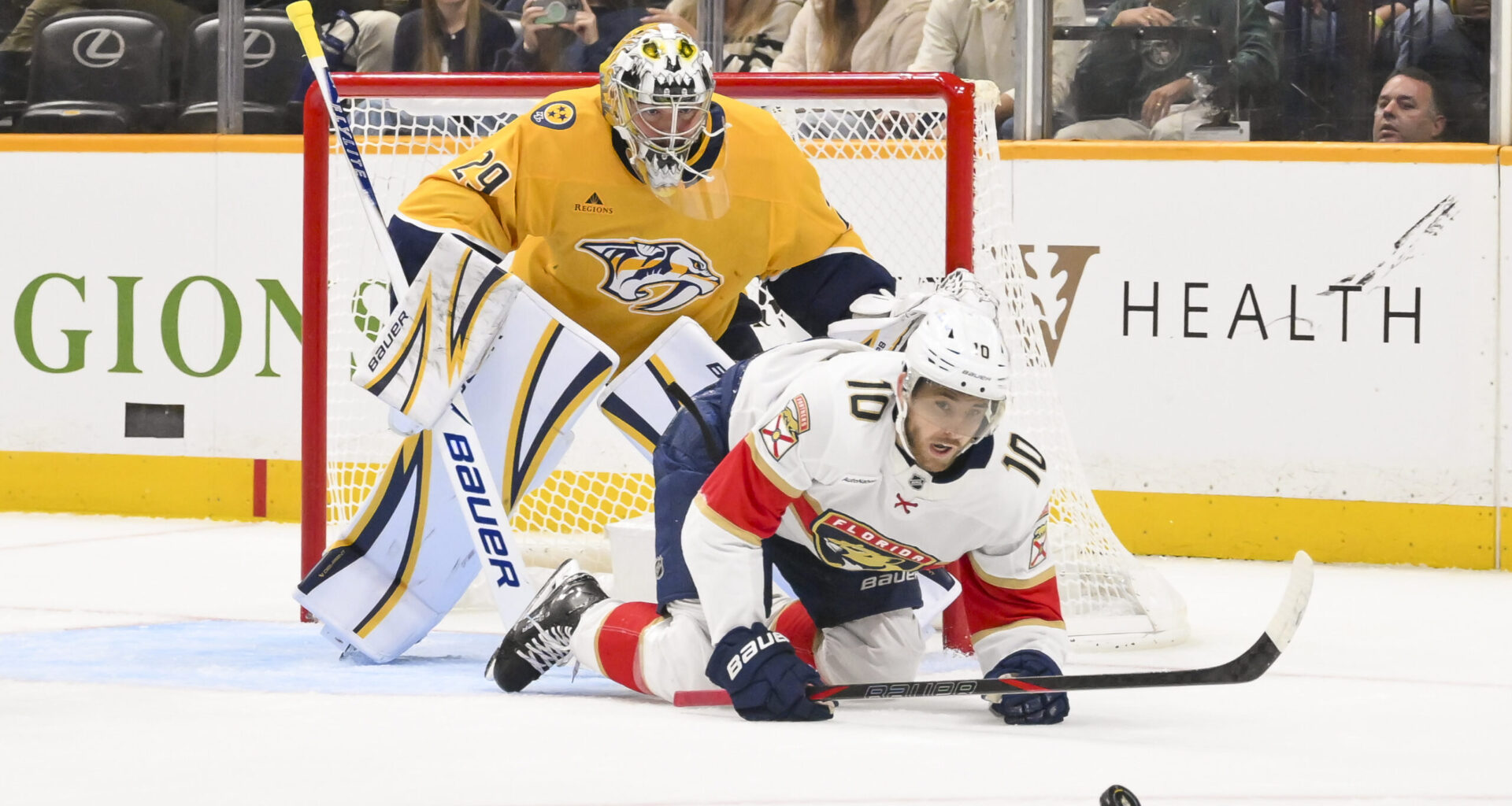 Panthers Improve in Playoff Race, Defeat Predators 8-3 - The Hockey Writers - Florida Panthers