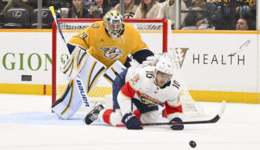 Panthers Improve in Playoff Race, Defeat Predators 8-3 - The Hockey Writers - Florida Panthers