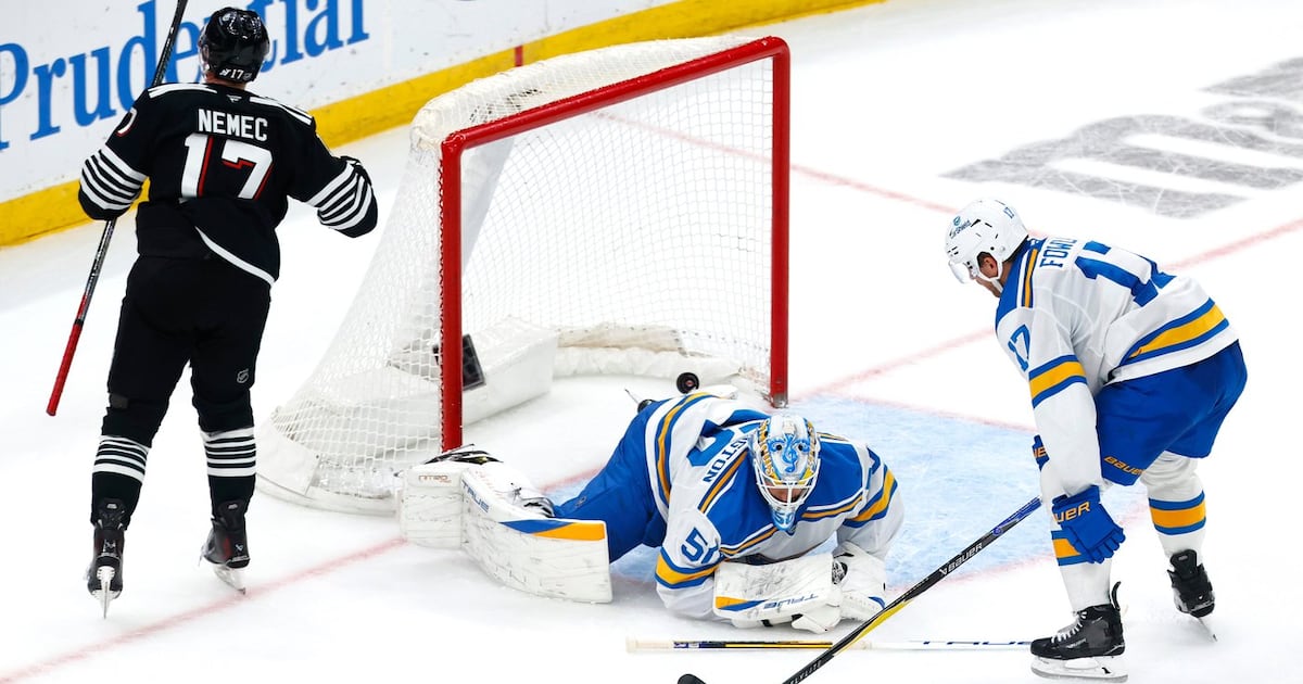 Simon Nemec's goal in overtime gives New Jersey Devils victory over the St. Louis Blues