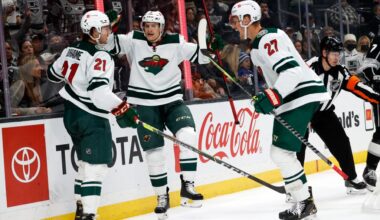 Nico Sturm expected to start for Wild on Sunday in Winnipeg