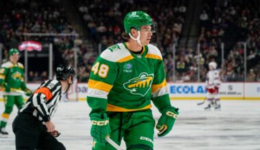 First opportunity for Daemon Hunt in his return to the Wild – Twin Cities