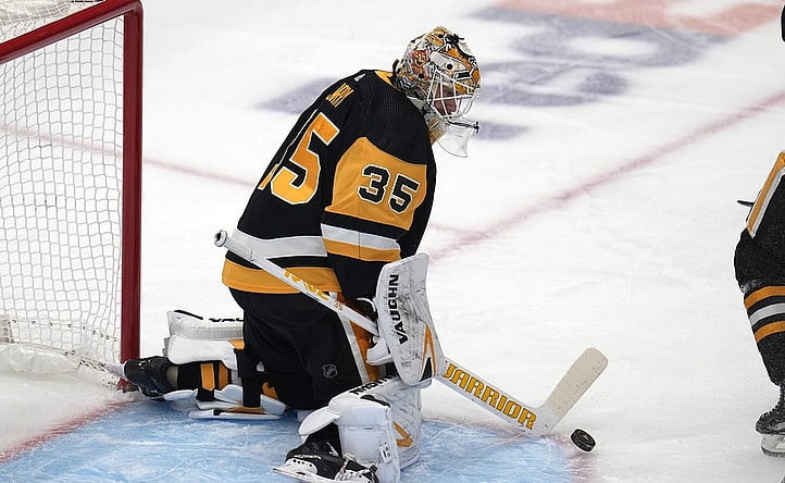 Pittsburgh Penguins game, Tristan Jarry win over Seattle Kraken