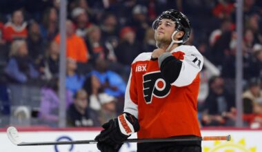 Sean Couturier returns, Tyson Foerster out injured