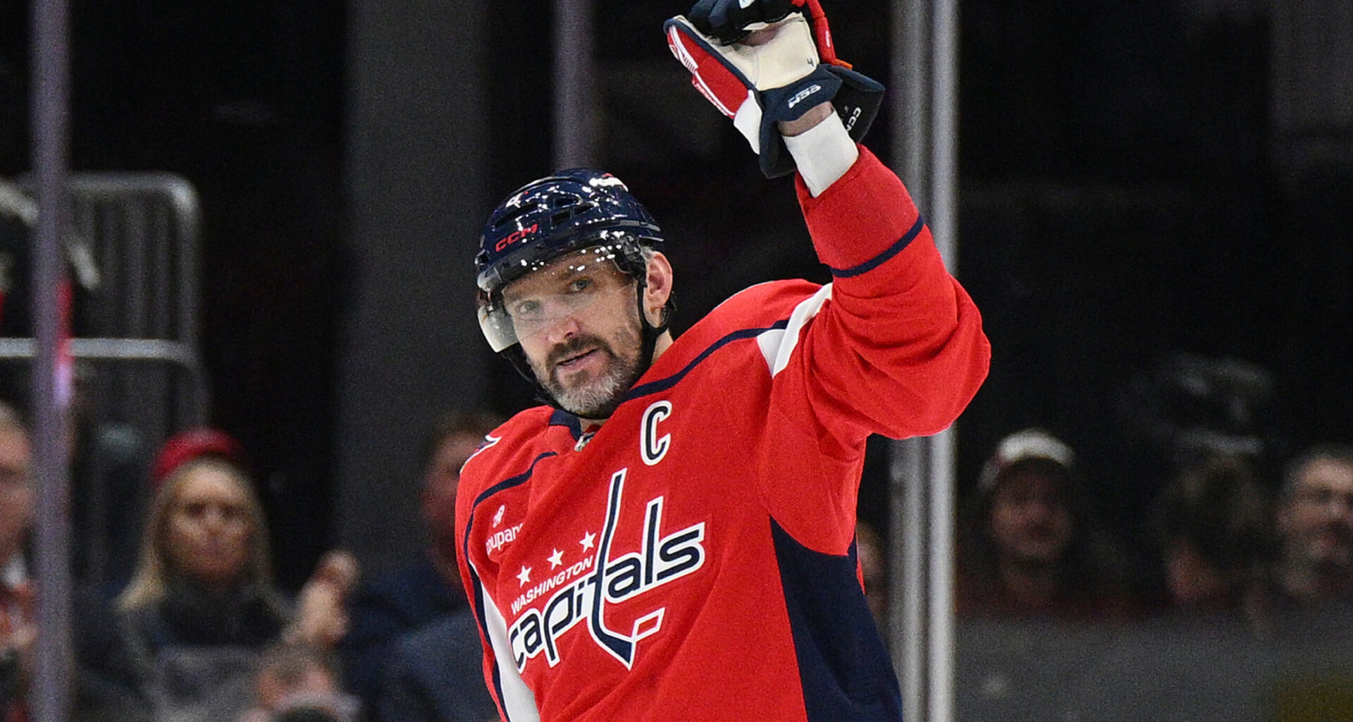Alex Ovechkin scores his 900th NHL goal with the Washington Capitals