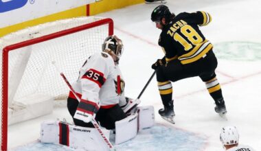 Bruins Hold On In Overtime Against Ottawa For Fifth Straight Win