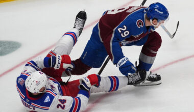 Avalanche, MacKinnon make history in 6-3 win over N.Y. Rangers