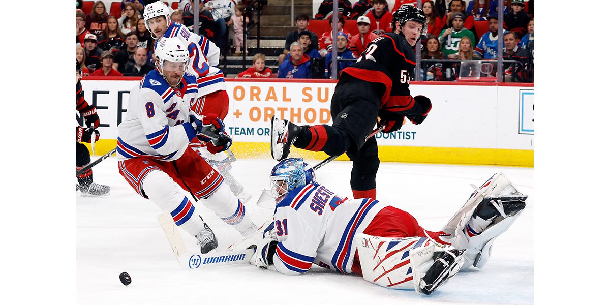 Shesterkin shines in Rangers’ 4-2 win over Hurricanes