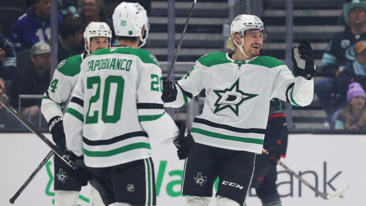 Kolyachonok’s first goal leads Stars to win over Kraken – NBC 5 Dallas-Fort Worth