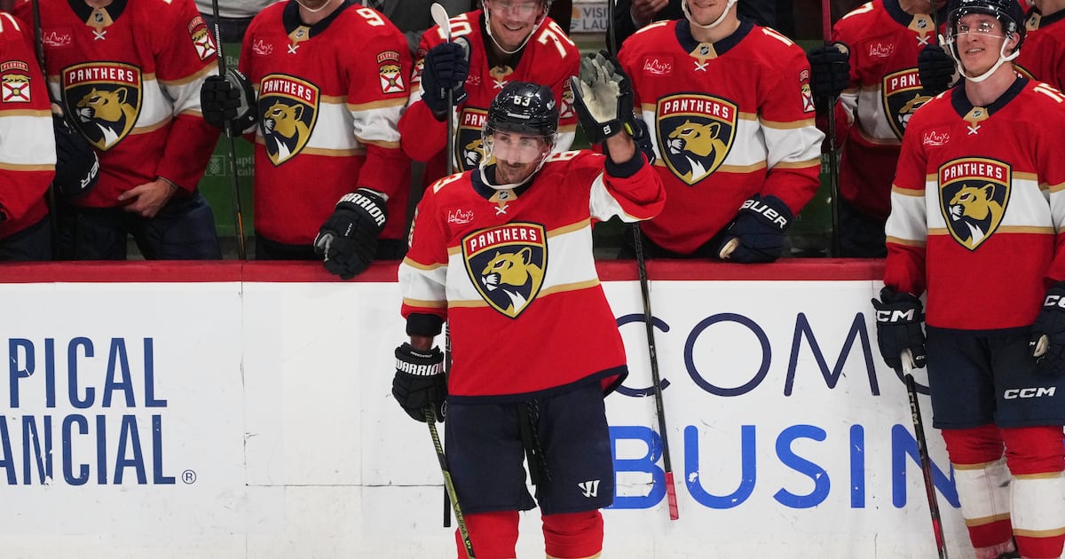 Panthers' Brad Marchand reaches 1,000 career points, 102nd NHL player to hit that milestone