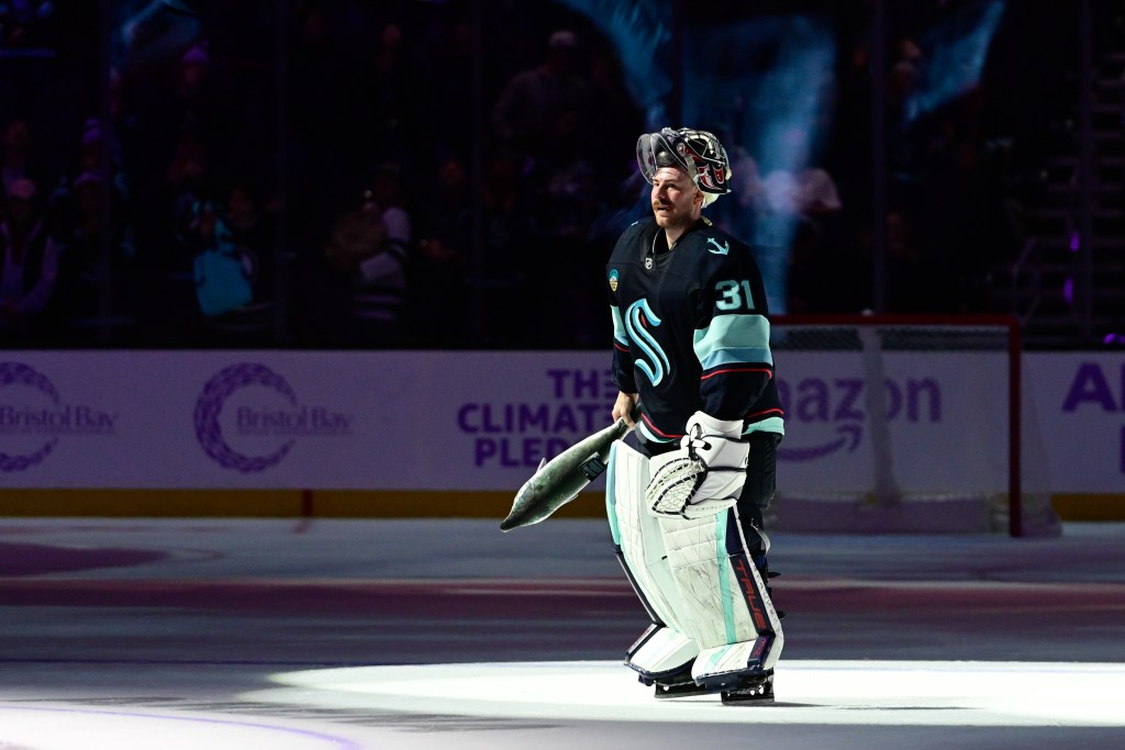 Three Takeaways - Philipp Grubauer shines in relief, carries Kraken to 4-1 win over Sharks