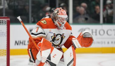 Ducks' Lukas Dostal day-to-day with upper-body injury