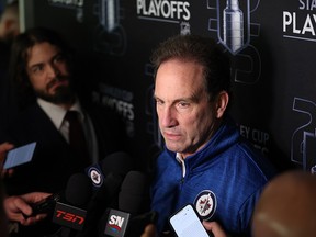 Winnipeg Jets head coach Scott Arniel Getty Images