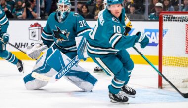 Askarov Stays Hot, Sharks Beat Bruins 3-1