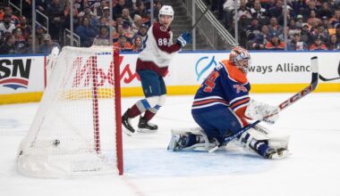 Nathan MacKinnon leads Avalanche’s 9-1 romp of Edmonton Oilers