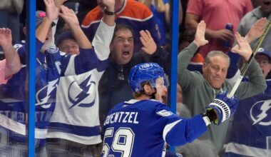 Jake Guentzel scores in OT to give Tampa Bay Lightning win over Edmonton Oilers