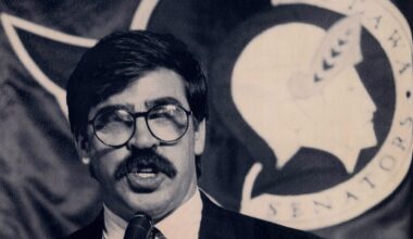 NHL tough guy Mel Bridgman became the Senators’ ill-fated inaugural GM