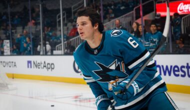 San Jose Sharks' Sam Dickinson dealing with uncertain NHL future