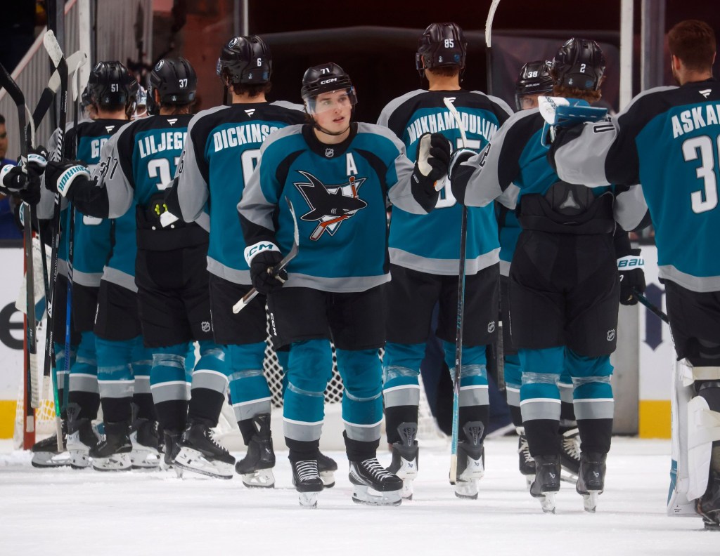 San Jose Sharks' Macklin Celebrini thrives under new forecheck style