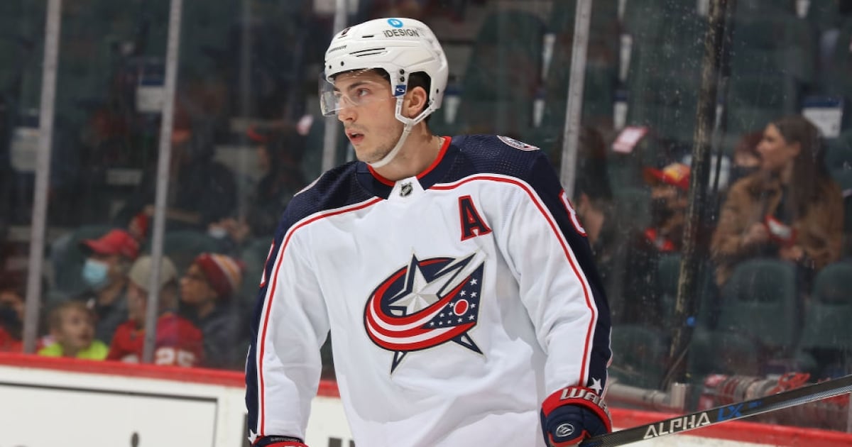 Columbus Blue Jackets’ Zach Werenski, Mathieu Olivier leave game vs. Washington Capitals with upper-body injuries