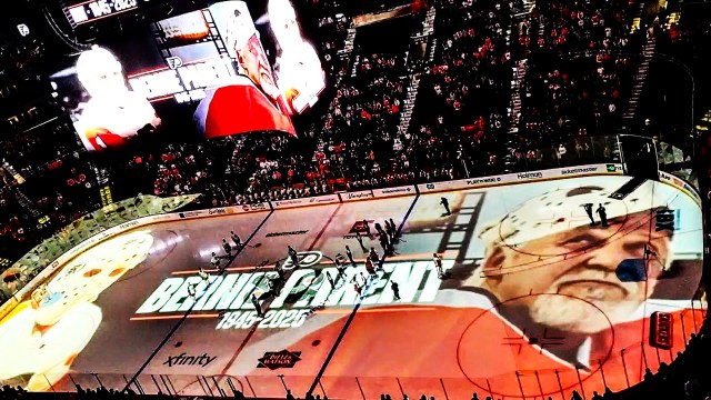 Flyers Bernie Parent Celebration of Life at the Xfinity Mobile Arena