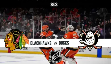 Blackhawks vs Ducks 11 30