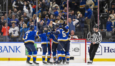 Suter Scores Game-Winning Goal in Blues' 3-2 Victory Over the Oilers - The Hockey Writers - St Louis Blues