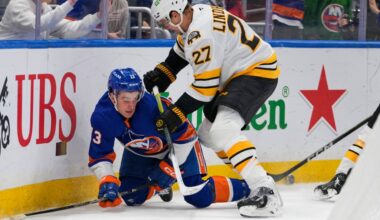 Bruins pull out 4--3 shootout win over Islanders