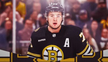 Boston Bruins forward David Pastrnak (88) moves the puck past Toronto Maple Leafs defenseman Morgan Rielly (44) in the second period at Scotiabank Arena.