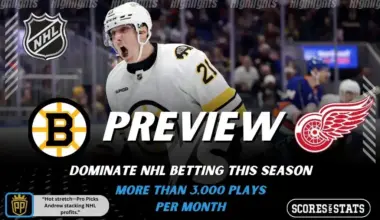 Boston Bruins vs Detroit Red Wings preview graphic featuring NHL matchup promotion for November 29 2025.