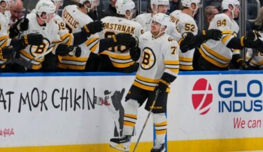 Khusnutdinov scores two goals in Bruins' win over Islanders