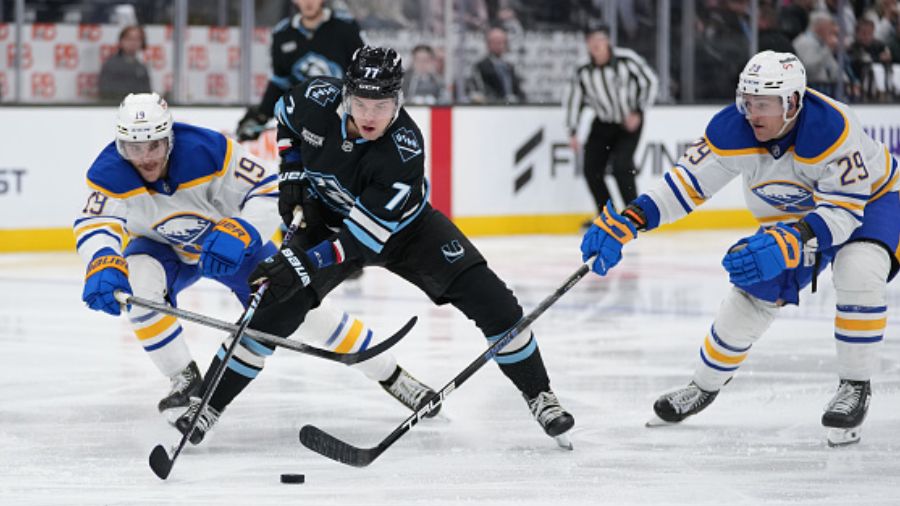 JJ Peterka Utah Mammoth vs. Sabres...