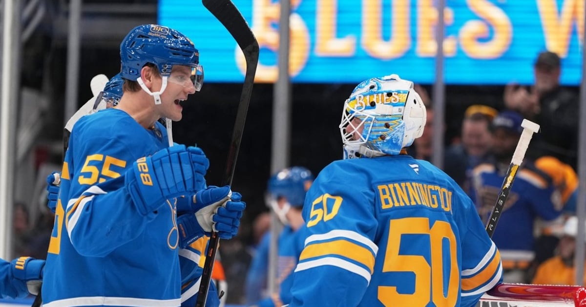 Jordan Binnington passes his agent for another St.Louis Blues franchise record