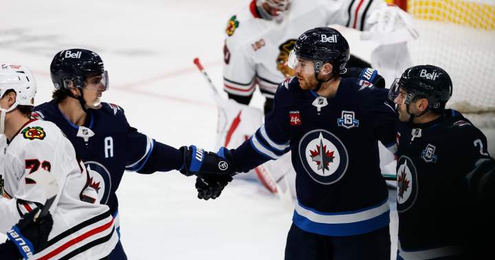 Top line shines as Winnipeg Jets continue dominance of Blackhawks with 6-3 win - Winnipeg