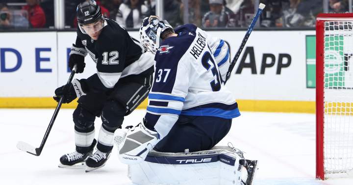 Winnipeg Jets blanked 3-0 in Los Angeles as Lowry returns to lineup - Winnipeg