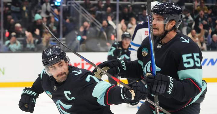 Winnipeg Jets can’t hold third period lead in 5-3 loss in Seattle - Winnipeg