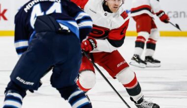 Winnipeg Jets fall to Hurricanes 4-3 in Ehlers’ return to Winnipeg - Winnipeg