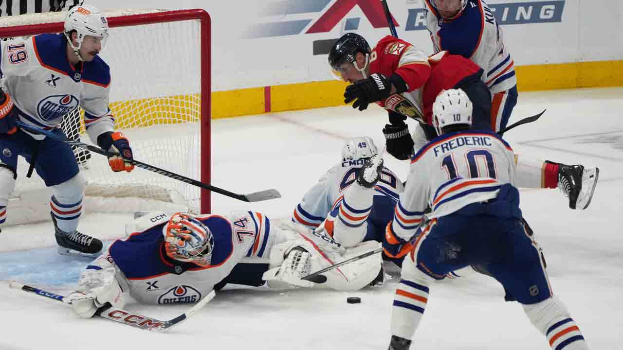 Skinner, Oilers bounce back against Panthers in Cup Final rematch