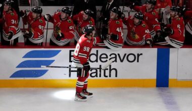 Connor Bedard playing starring role in surprising start for the Chicago Blackhawks