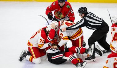 Chicago Blackhawks beat the Calgary Flames 5-2 at the United Center – Chicago Tribune